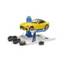 Bruder Service auto cu decapotabila sport Bruder - 1